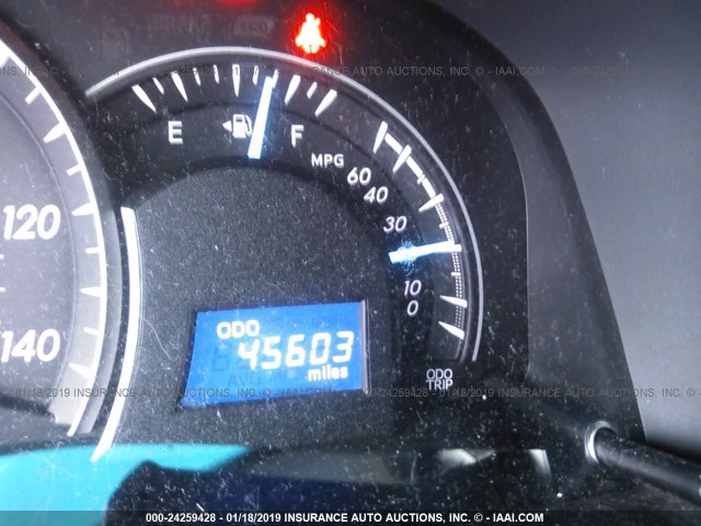 4T4BF1FK7DR327243 - 2013 TOYOTA CAMRY L/SE/LE/XLE GRAY photo 7