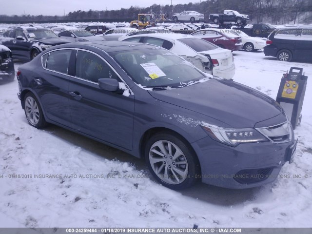 19UDE2F76JA008538 - 2018 ACURA ILX PREMIUM/TECH GRAY photo 1