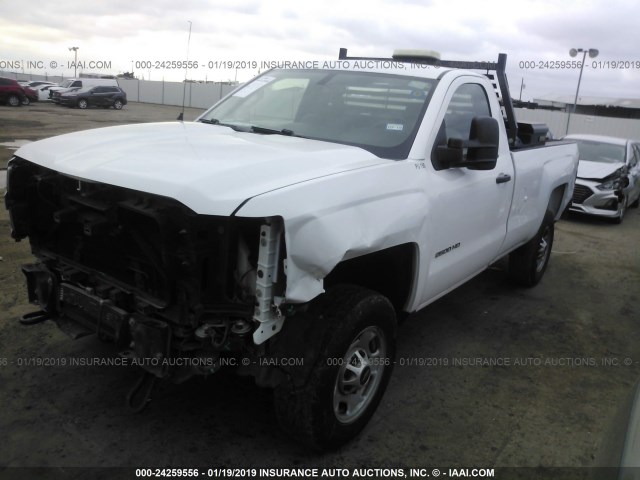 1GC0CUEG7FZ143701 - 2015 CHEVROLET SILVERADO C2500 HEAVY DUTY WHITE photo 2