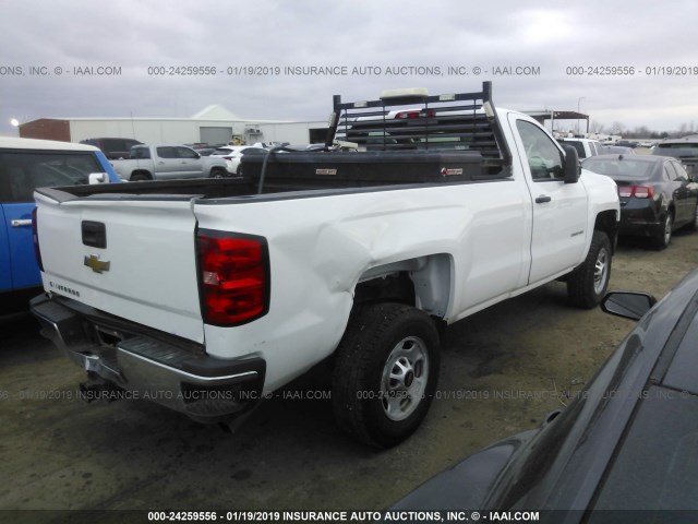 1GC0CUEG7FZ143701 - 2015 CHEVROLET SILVERADO C2500 HEAVY DUTY WHITE photo 4