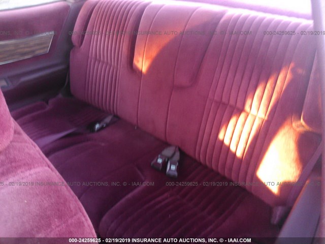 2G4WD14L5L1435786 - 1990 BUICK REGAL RED photo 8