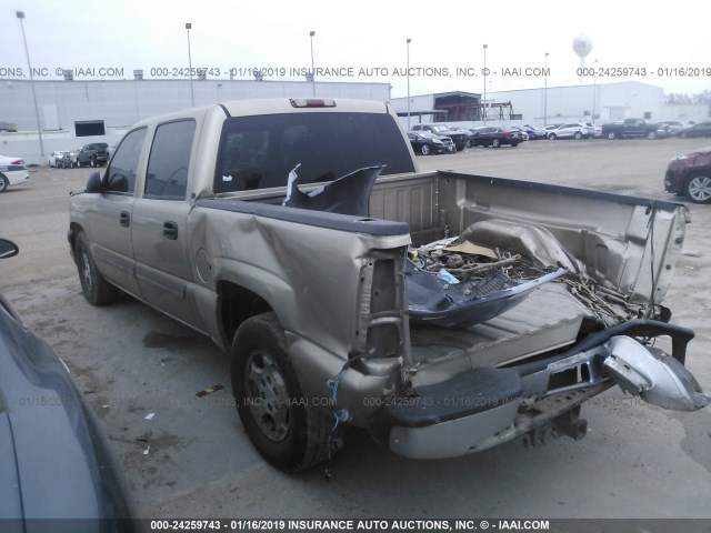 2GCEC13T741280258 - 2004 CHEVROLET SILVERADO C1500 GOLD photo 3