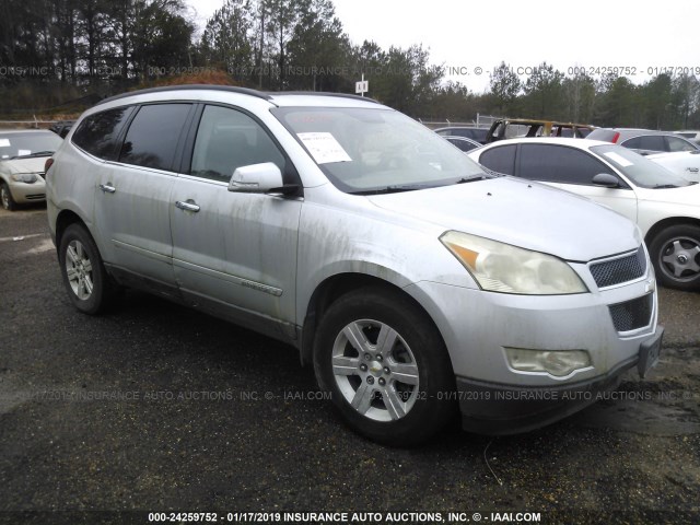 1GNER23D69S114423 - 2009 CHEVROLET TRAVERSE LT SILVER photo 1