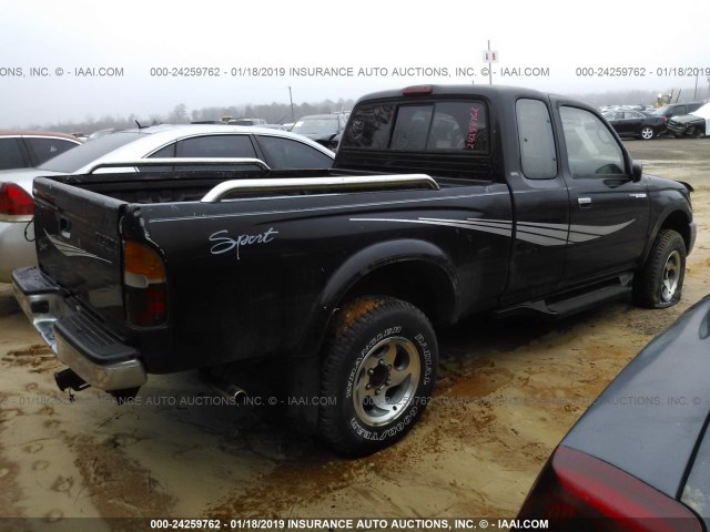 4TASN92N8WZ158044 - 1998 TOYOTA TACOMA XTRACAB PRERUNNER BLACK photo 4