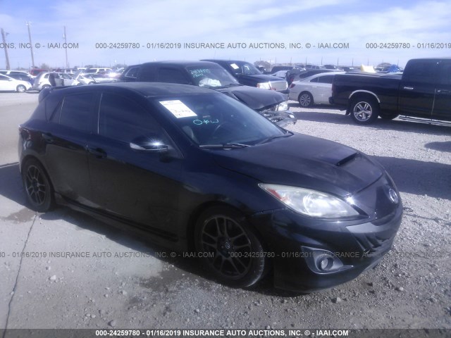 JM1BL1L31C1551905 - 2012 MAZDA SPEED 3 BLACK photo 1