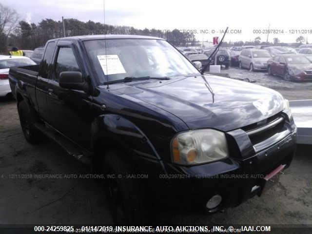 1N6ED26Y91C384991 - 2001 NISSAN FRONTIER KING CAB XE/KING CAB SE BLACK photo 1