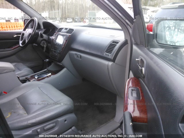 2HNYD18653H514488 - 2003 ACURA MDX TOURING GRAY photo 5