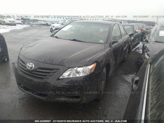 4T4BE46K18R030818 - 2008 TOYOTA CAMRY CE/LE/XLE/SE BLACK photo 2