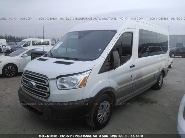 1FBAX2CMXJKA02178 - 2018 FORD TRANSIT T-350 WHITE photo 2