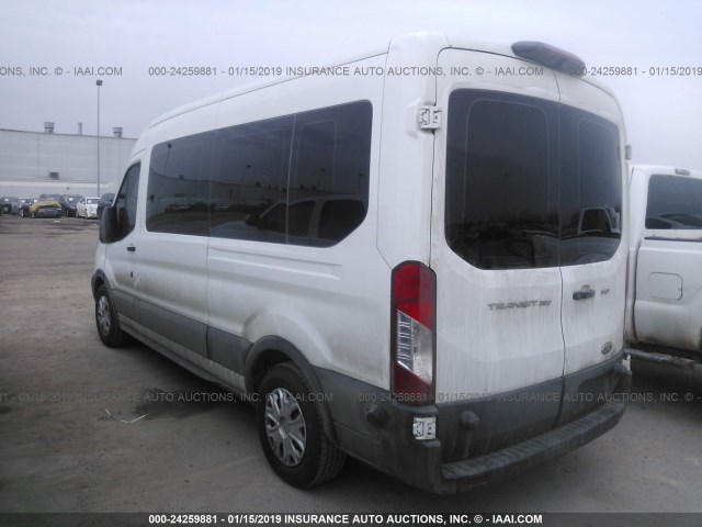 1FBAX2CMXJKA02178 - 2018 FORD TRANSIT T-350 WHITE photo 3