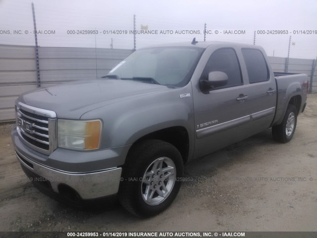 3GTEC23J29G225526 - 2009 GMC SIERRA C1500 SLE GRAY photo 2