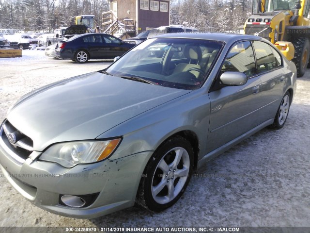 4S3BL616797218656 - 2009 SUBARU LEGACY 2.5I BEIGE photo 2