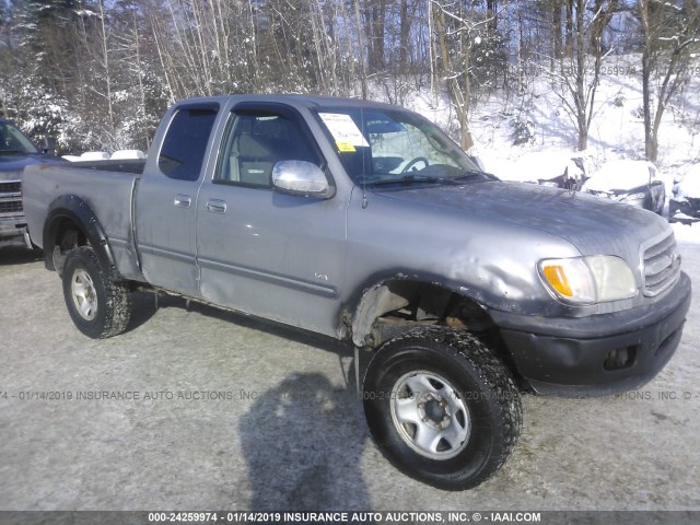 5TBBT44131S197456 - 2001 TOYOTA TUNDRA ACCESS CAB/ACCESS CAB SR5 SILVER photo 1