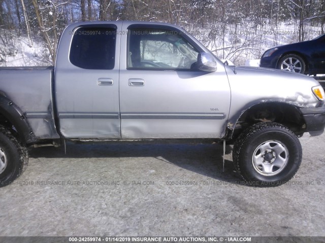 5TBBT44131S197456 - 2001 TOYOTA TUNDRA ACCESS CAB/ACCESS CAB SR5 SILVER photo 6