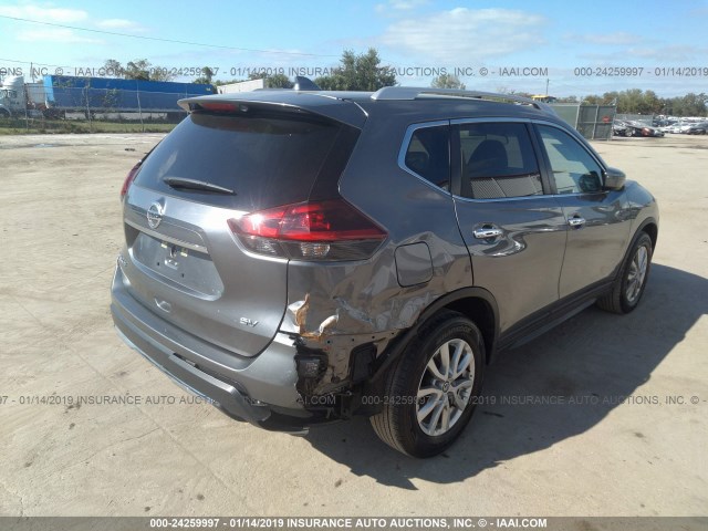 KNMAT2MT7JP517672 - 2018 NISSAN ROGUE S/SV GRAY photo 6