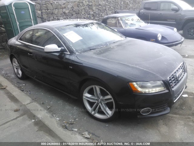 WAUVVAFR6AA011032 - 2010 AUDI S5 PRESTIGE BLACK photo 1