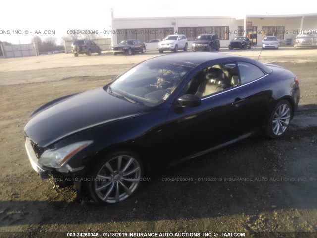 JNKCV66E29M721977 - 2009 INFINITI G37 SPORT BLACK photo 2