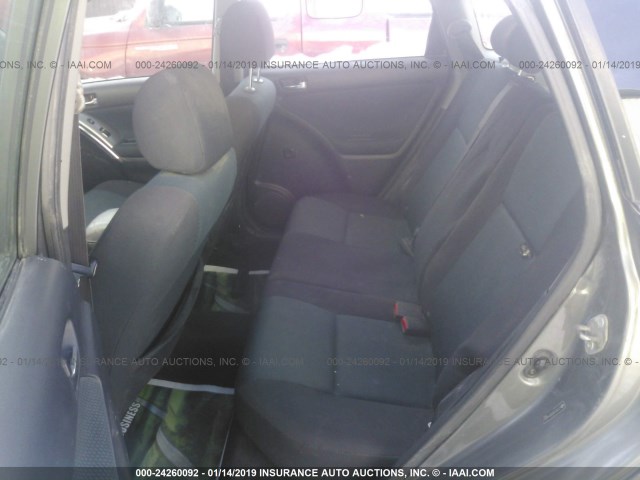 2T1KY32EX5C440557 - 2005 TOYOTA COROLLA MATRIX  GRAY photo 8