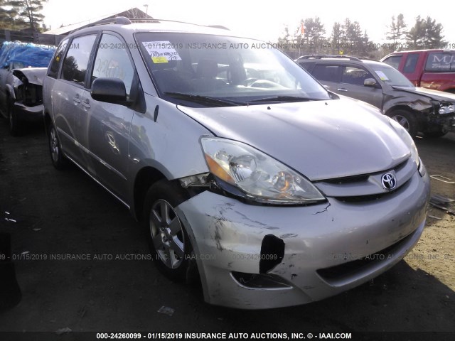 5TDZK23C68S105041 - 2008 TOYOTA SIENNA CE/LE TAN photo 1