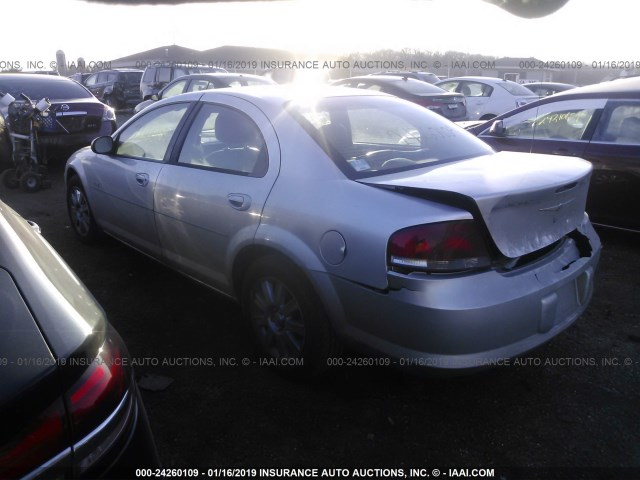 1C3EL56R76N239626 - 2006 CHRYSLER SEBRING TOURING SILVER photo 3