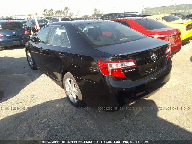 4T1BF1FK7DU230649 - 2013 TOYOTA CAMRY L/SE/LE/XLE 黑色 照片 3