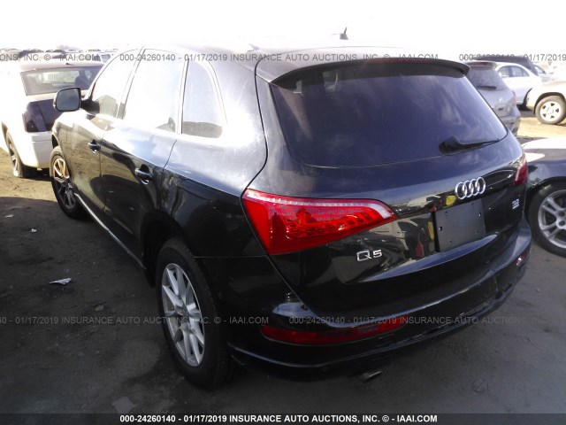 WA1LKAFP4AA018217 - 2010 AUDI Q5 PREMIUM PLUS BLACK photo 3