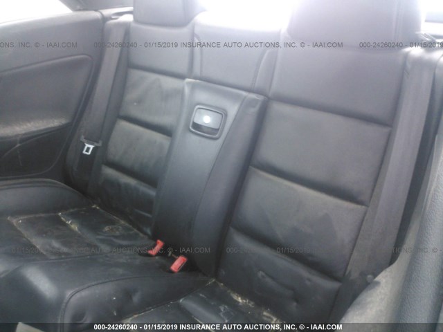 WVWFA71F79V002833 - 2009 VOLKSWAGEN EOS LUX Чорний фото 8