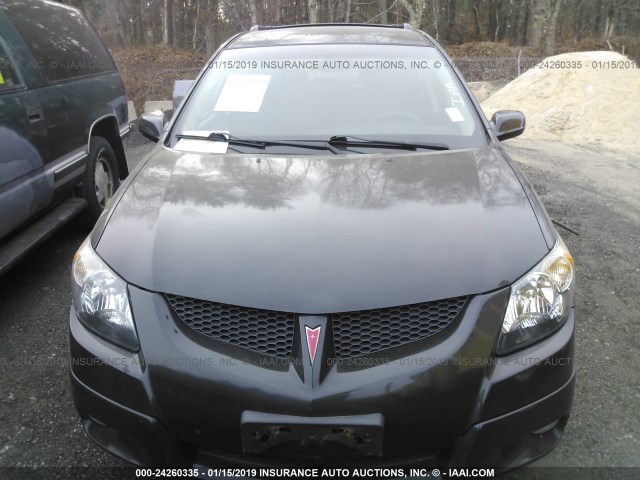 5Y2SL62883Z483257 - 2003 PONTIAC VIBE GRAY photo 6