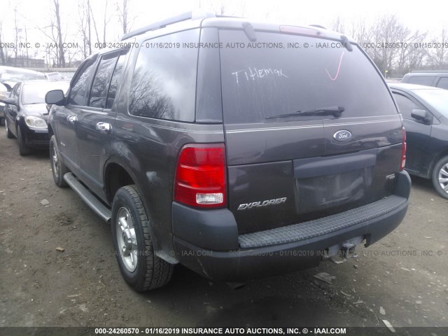 1FMZU72K95ZA77077 - 2005 FORD EXPLORER XLS/XLS SPORT GRAY photo 3