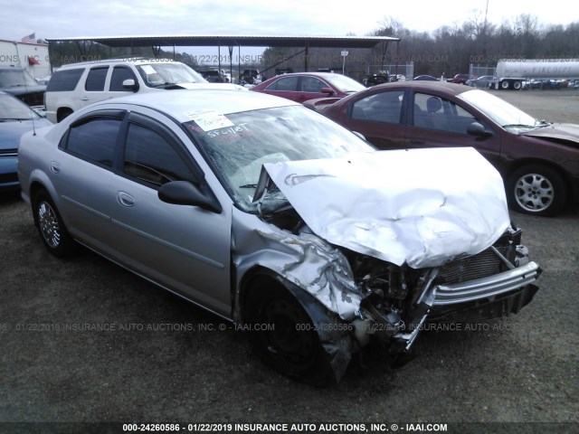 1C3EL46R62N317575 - 2002 CHRYSLER SEBRING LX SILVER photo 1