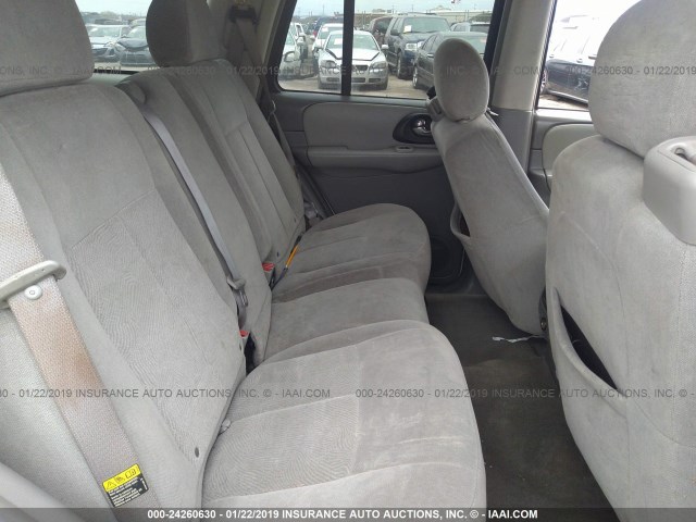 1GNDS13S852251141 - 2005 CHEVROLET TRAILBLAZER LS/LT WHITE photo 8