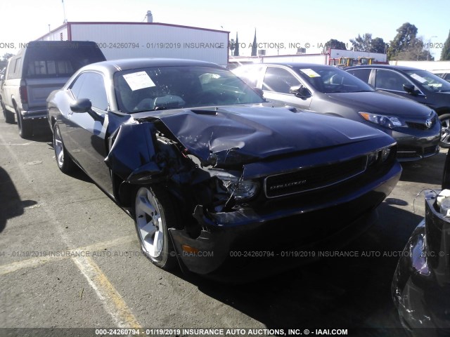 2C3CDYAG9DH695757 - 2013 DODGE CHALLENGER SXT GRAY photo 1