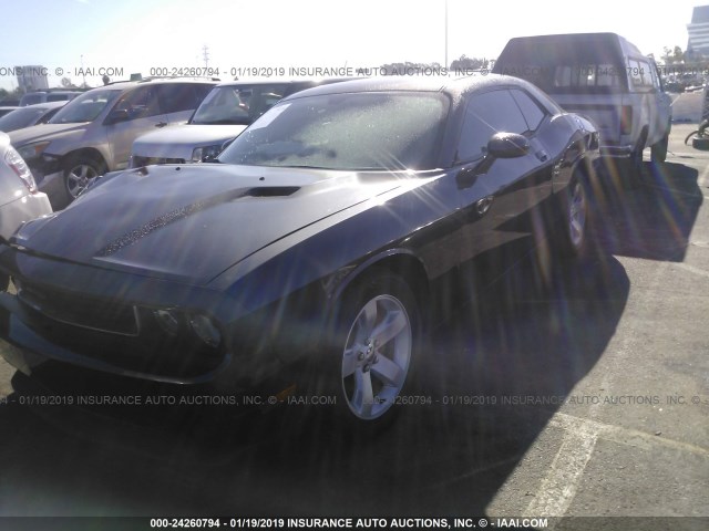 2C3CDYAG9DH695757 - 2013 DODGE CHALLENGER SXT GRAY photo 2