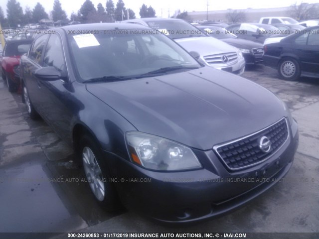 1N4AL11D16C162235 - 2006 NISSAN ALTIMA S/SL GRAY photo 1