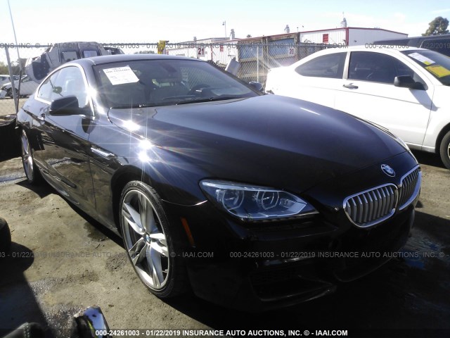 WBALX3C59CC528766 - 2012 BMW 650 I Dark Blue photo 1