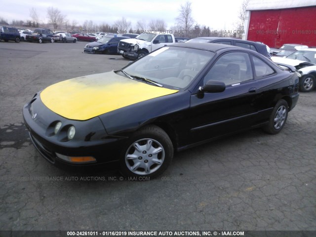 JH4DC4349TS021497 - 1996 ACURA INTEGRA RS BLACK photo 2