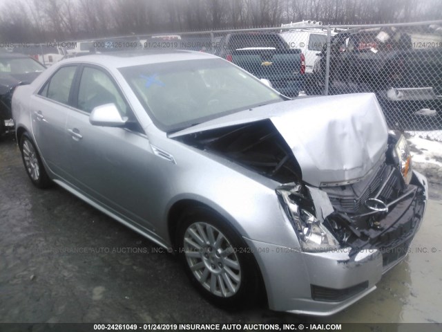 1G6DG5EGXA0102412 - 2010 CADILLAC CTS LUXURY COLLECTION SILVER photo 1