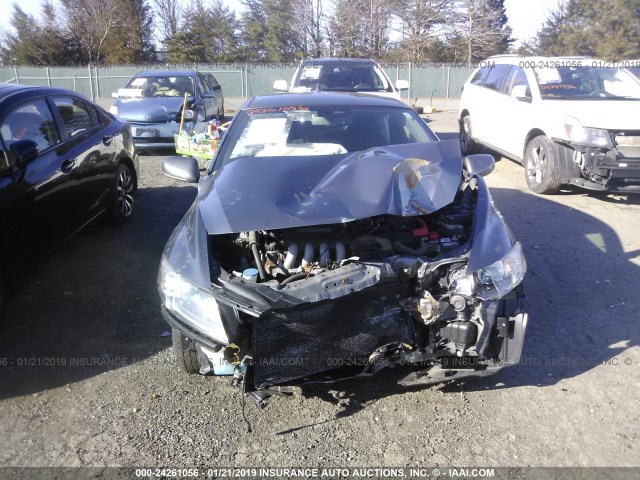 JHMZF1D45DS000402 - 2013 HONDA CR-Z GRAY photo 6