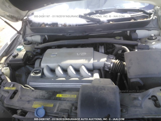 YV4CZ852361255625 - 2006 VOLVO XC90 V8 WHITE photo 10