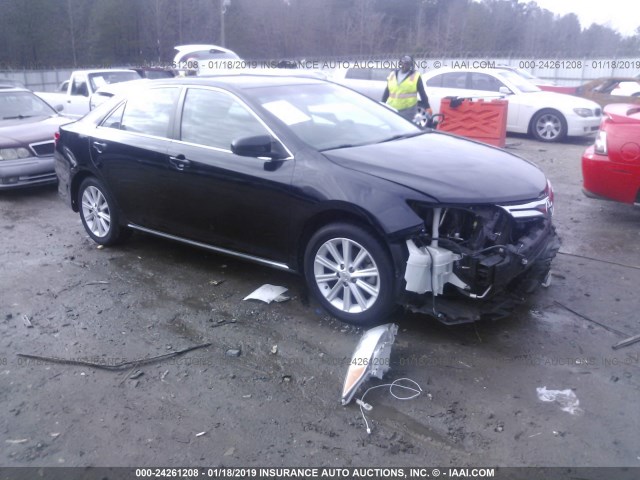 4T1BF1FK0EU469641 - 2014 TOYOTA CAMRY L/SE/LE/XLE 黑色 照片 1