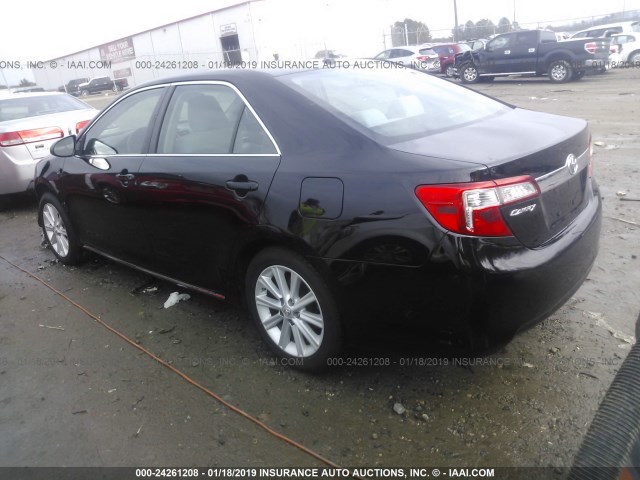 4T1BF1FK0EU469641 - 2014 TOYOTA CAMRY L/SE/LE/XLE 黑色 照片 3