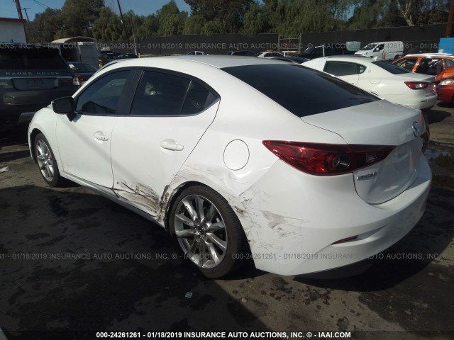 3MZBN1V79HM150314 - 2017 MAZDA 3 TOURING WHITE photo 3