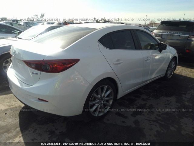 3MZBN1V79HM150314 - 2017 MAZDA 3 TOURING WHITE photo 4