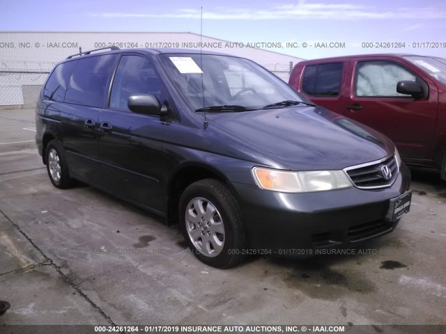 5FNRL18923B103627 - 2003 HONDA ODYSSEY EXL BLUE photo 1