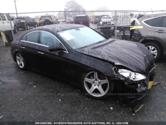 WDDDJ72X59A154928 - 2009 MERCEDES-BENZ CLS 550 BLACK photo 1