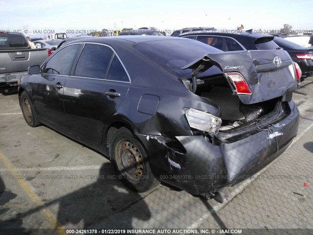 4T1BK46K67U555410 - 2007 TOYOTA CAMRY NEW GENERAT LE/XLE/SE GRAY photo 3