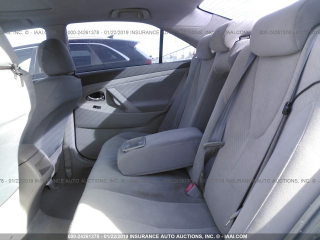 4T1BK46K67U555410 - 2007 TOYOTA CAMRY NEW GENERAT LE/XLE/SE GRAY photo 8