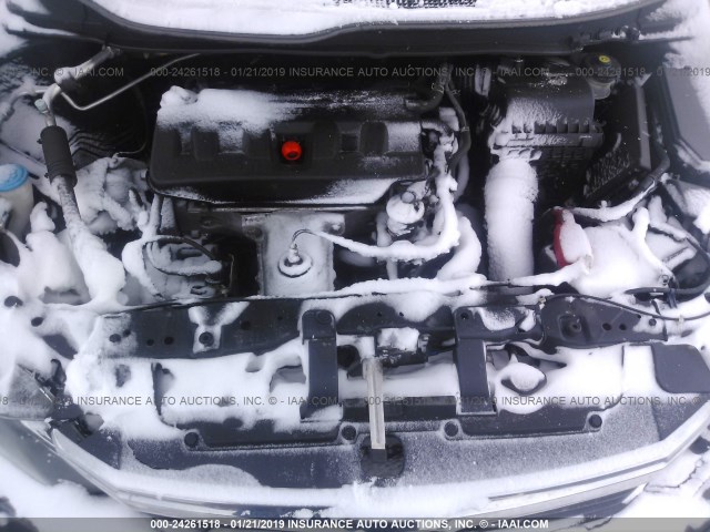 19XFB2F58CE102046 - 2012 HONDA CIVIC LX 黑色 照片 10