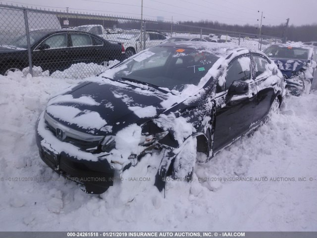 19XFB2F58CE102046 - 2012 HONDA CIVIC LX 黑色 照片 2