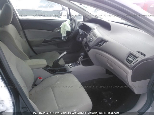 19XFB2F58CE102046 - 2012 HONDA CIVIC LX 黑色 照片 5